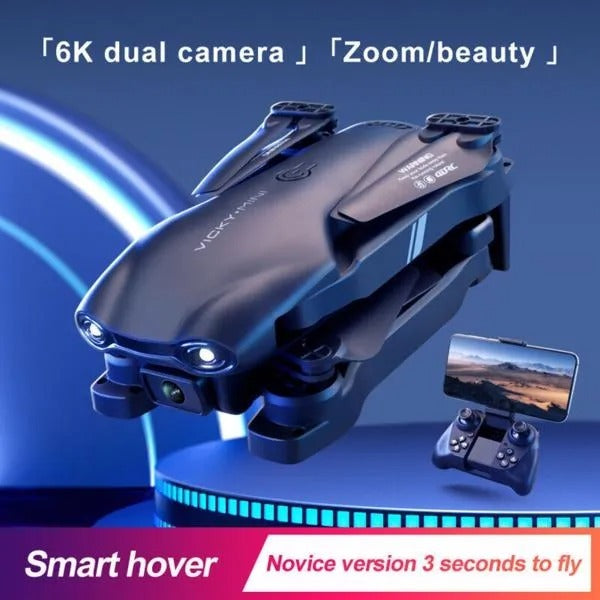 4DRC V13 RC Drone 6K HD Dual Camera WiFi FPV Foldable Quadcopter Camera Drone ,2 Battery.Logistics Is Randomly Sent By
