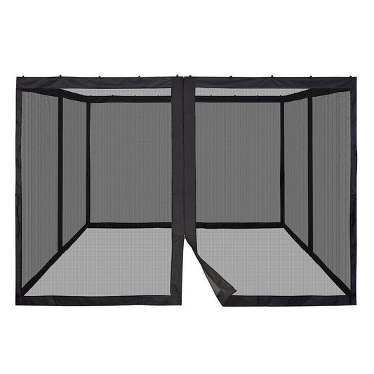 9.8'W x 6'H Gazebo Mosquito Netting for 10'x10' Gazebos