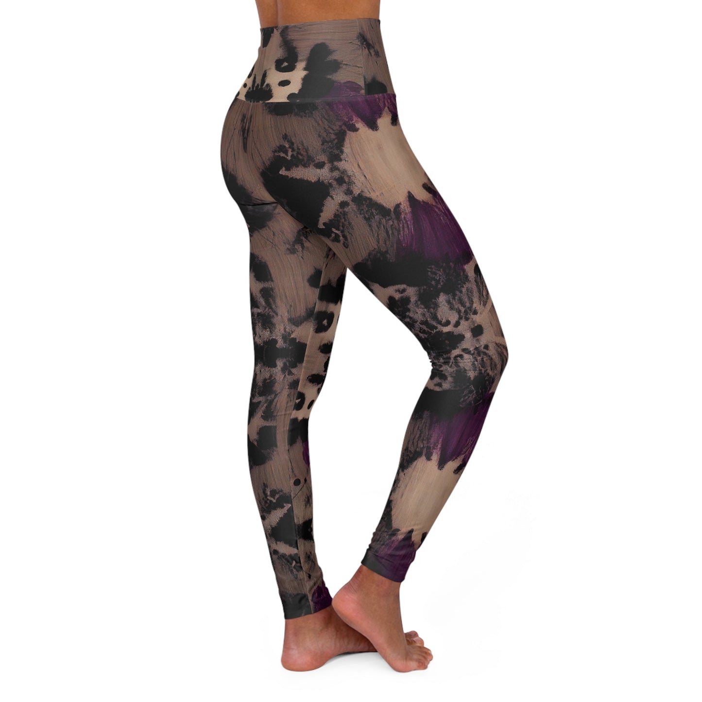 Shibori Butterfly High Waisted Leggings