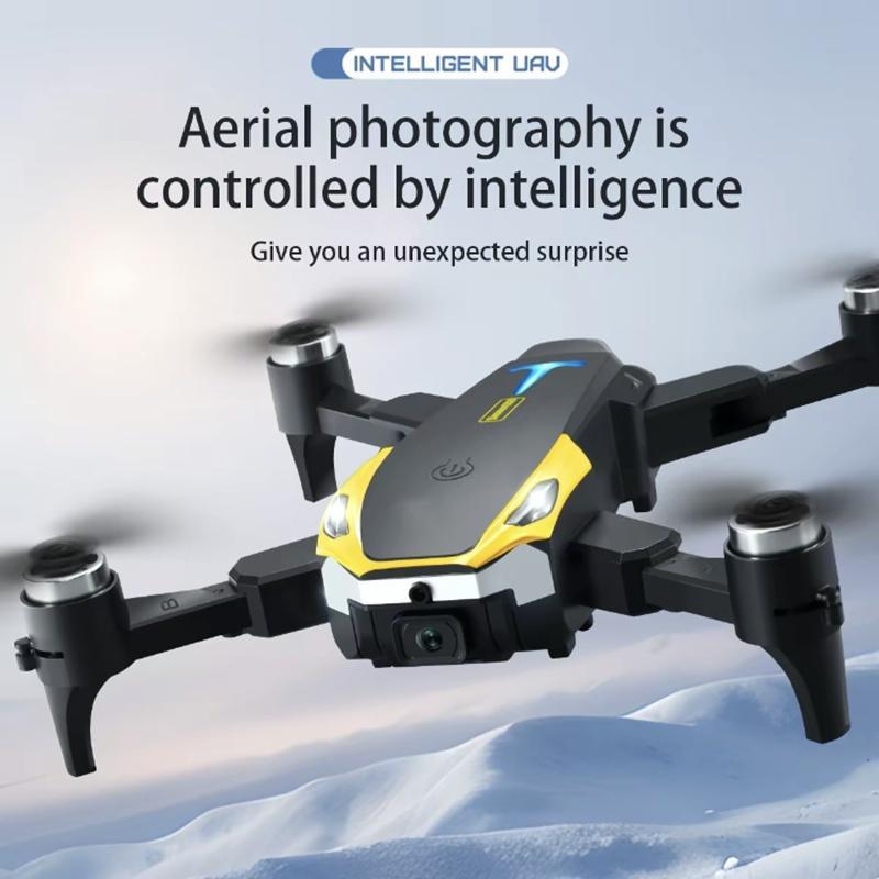 Ultimate Brushless Intelligent Obstacle Avoidance RC Aircraft - Yellow