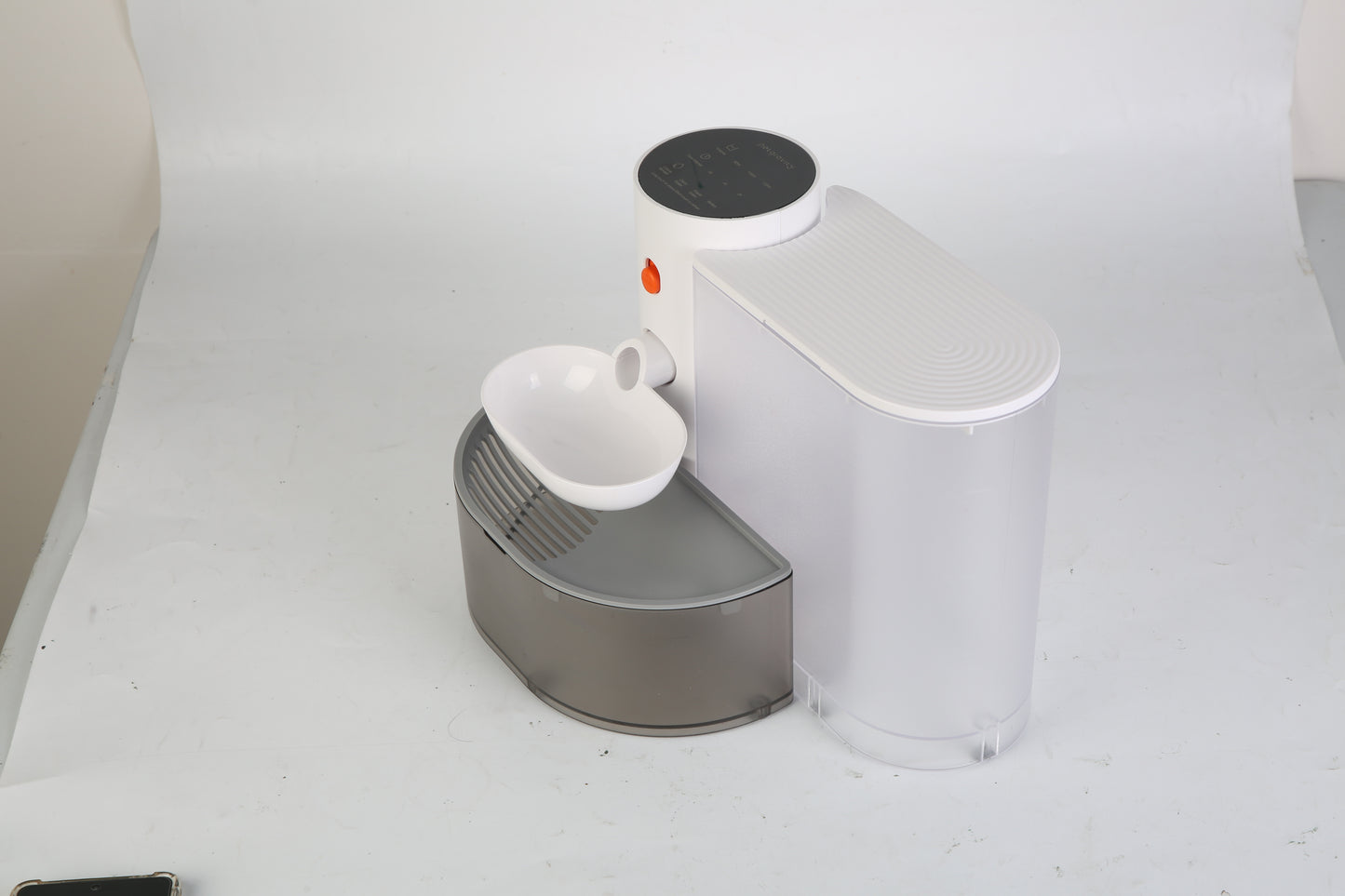 1Pc Smart Pet Water Fountain Automatic Cat Water Dispenser 3L Cordless Rechargeable Dog Water Fountain Self-Refill With 3 Adjustable Volume 3 Time Intervals Touch Control