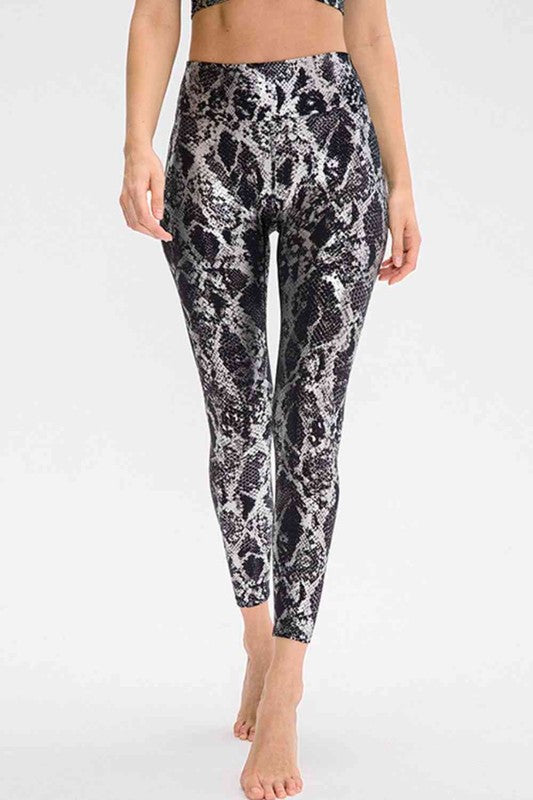 ClaudiaG Animal Print Active Pants