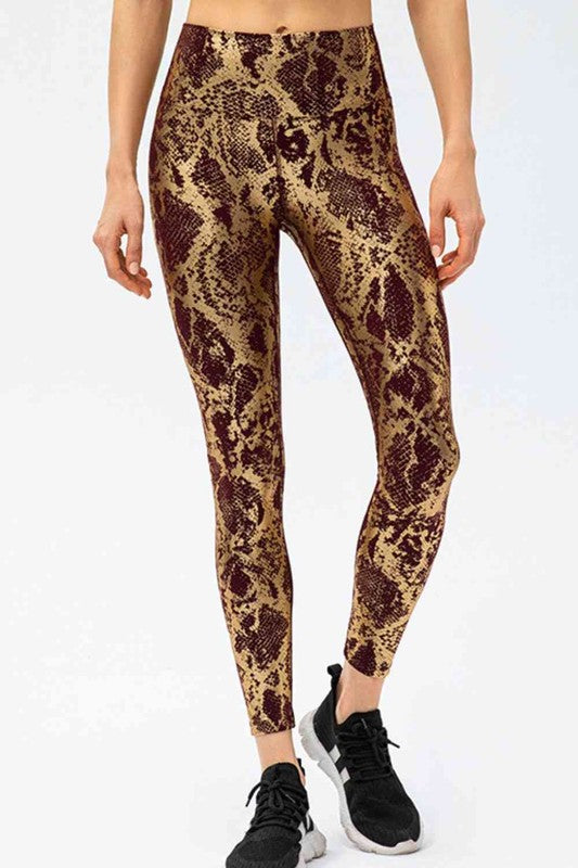 ClaudiaG Animal Print Active Pants