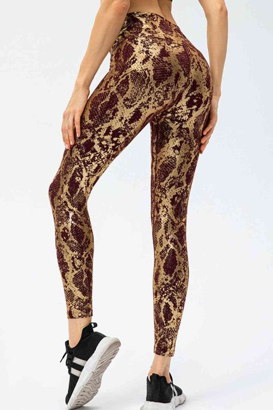 ClaudiaG Animal Print Active Pants