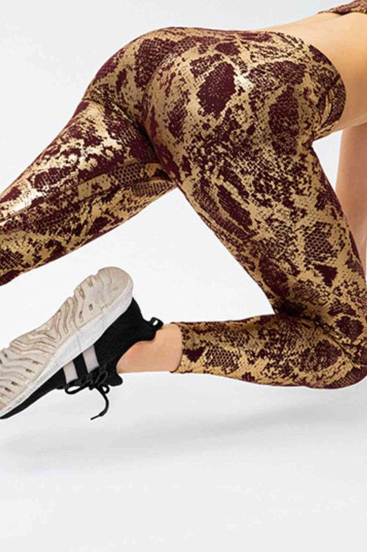 ClaudiaG Animal Print Active Pants