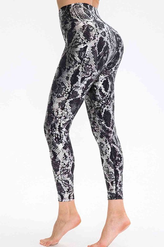 ClaudiaG Animal Print Active Pants