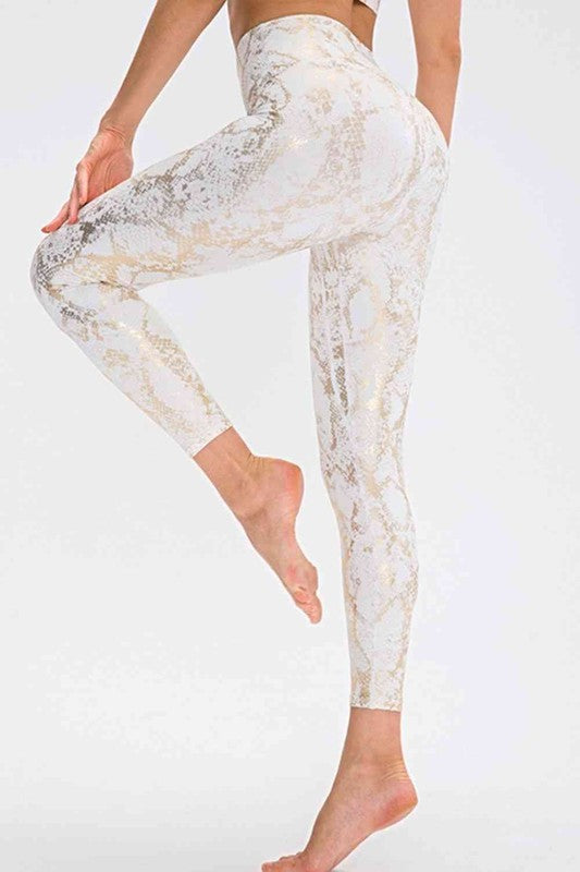 ClaudiaG Animal Print Active Pants