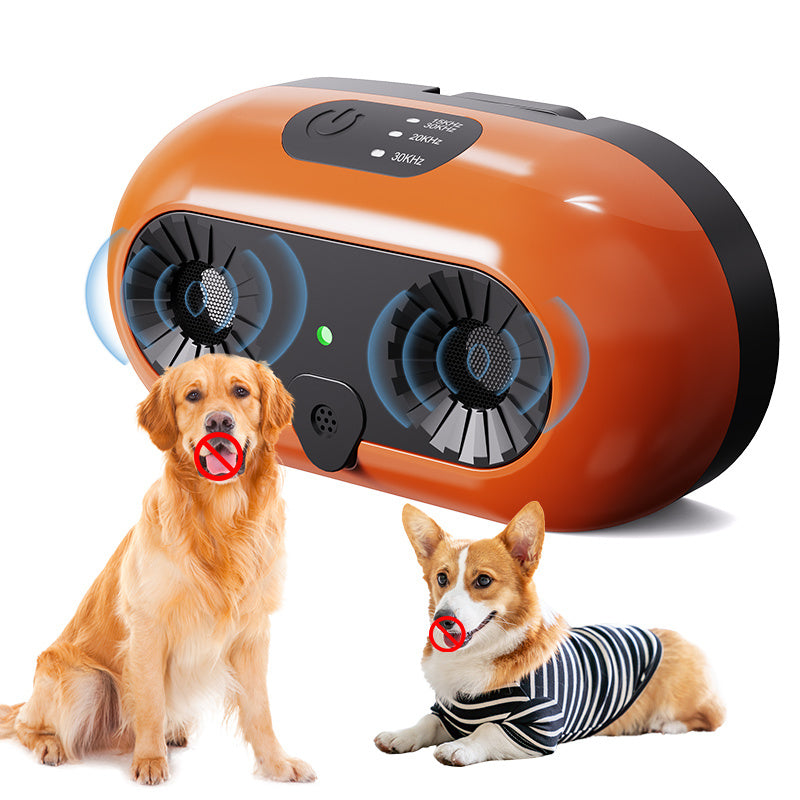 Ultrasonic Dog Bark Deterrent, Anti Barking Device Dog Barking Control Devices With 3 Modes Stop Barking Neighbors Dog, 50ft Range Indoor & Outdoor, Safe & Effective For Small Medium & Large Dogs