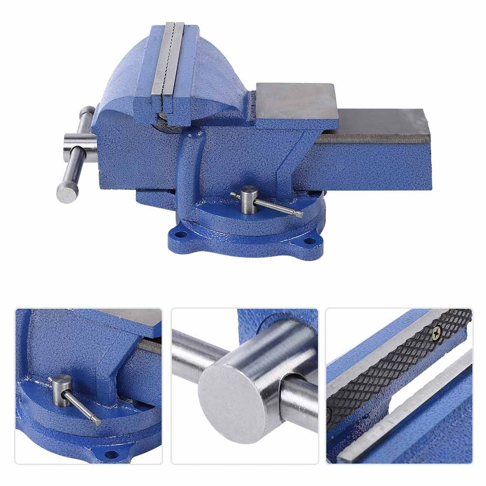 Bench Vise Table Accurate Flat‑Nose Pliers Fixed Fixture Clamp Tools 8 inch 14kg