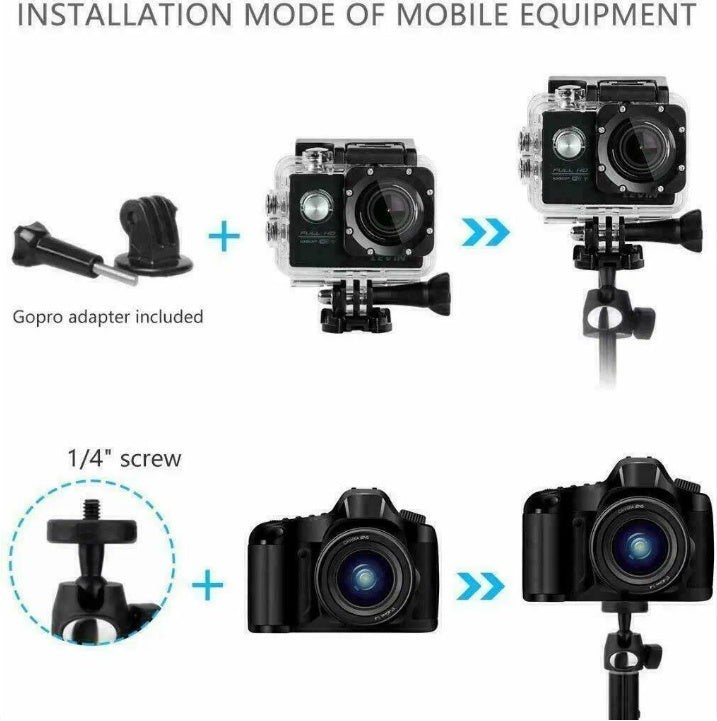 Selfie Stick Tripod 40 Bluetooth Remote Portable For IPhone And Android Phones