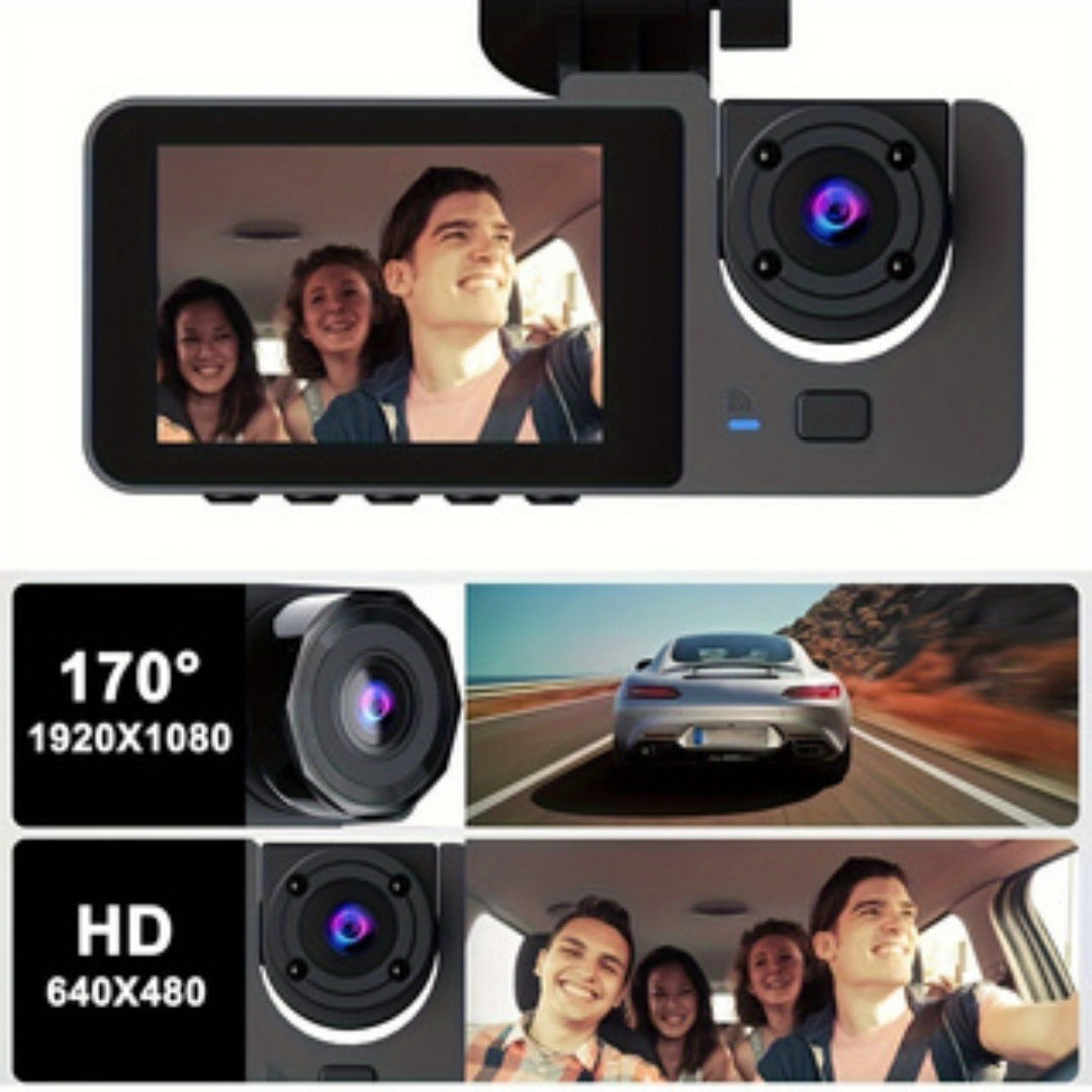 The Recording Dash Cam Provides All-round Recording And Is Suitable For All Driving Scenarios During Trips