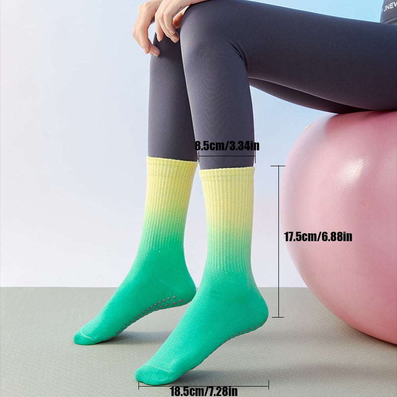 10 Pairs Women Yoga Socks Non-Slip Grips Straps For Added Balance And Stability Ideal For Pilates Pure Barre Ballet Dance Barefoot Workout