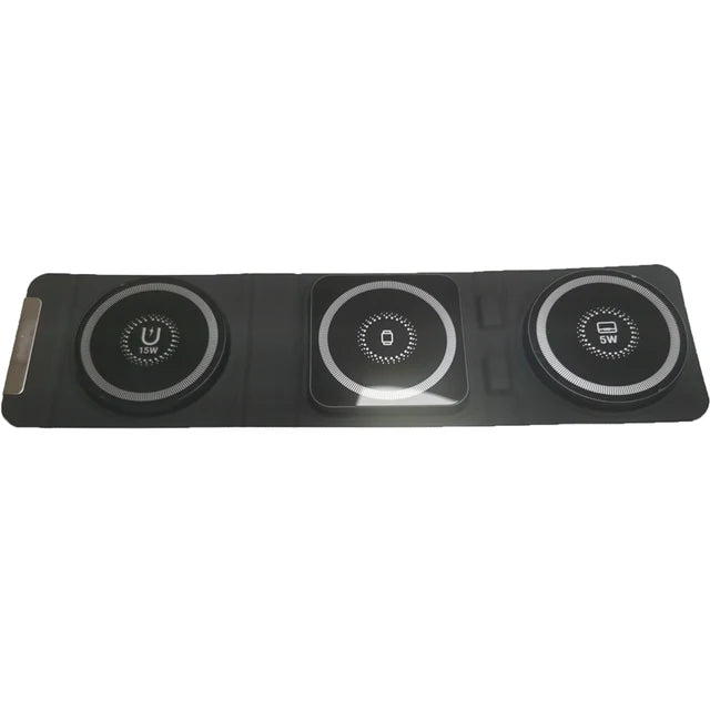 3-in-1 Magnetic Multi-function Charger Folding Wireless Charger for Xiaomi Apple Phone Headset Watch Airpods Charger