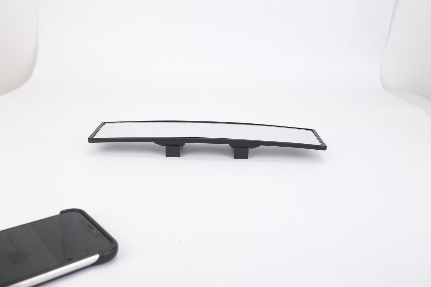 Car Rearview Mirror 11.4in Interior Clip-on Curve Convex Panoramic Anti-glare Rear View Mirrors With Wide Viewing Range For Cars SUVs Trucks Vehicles