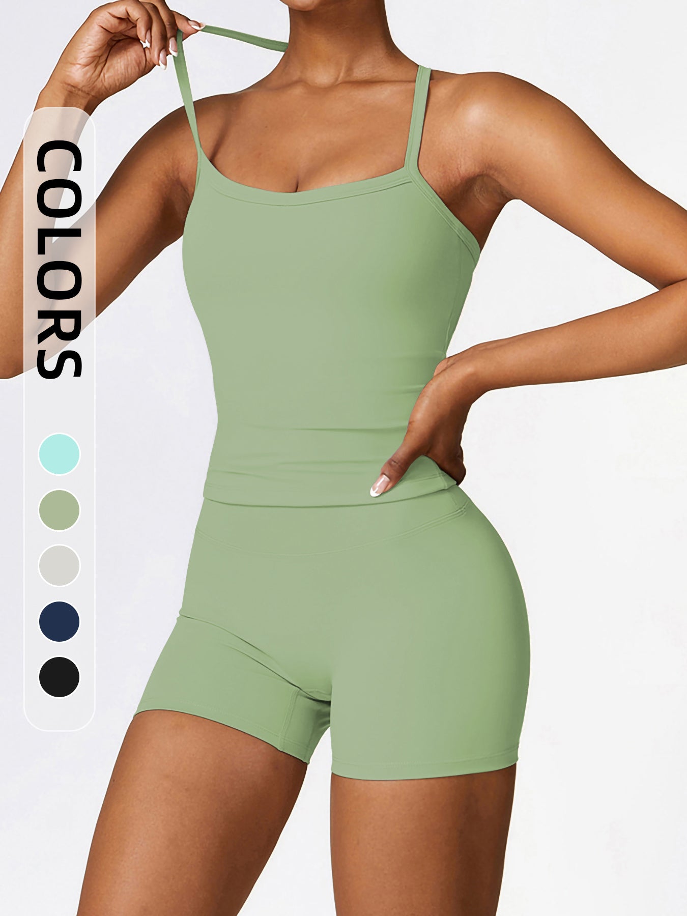 Women's Strapless Backless Sports Vest, Comfortable Yoga Gym Exercise Sling, Breathable Women's Sports Sling, With Quick-drying Trousers.