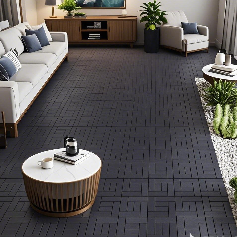 Waterproof, Wear-resistant, DIY Assembly, Garden, Courtyard, Balcony,plastic Flooring-Z-shaped Small Six-It Is Forbidden To Sell On The Temu Platform