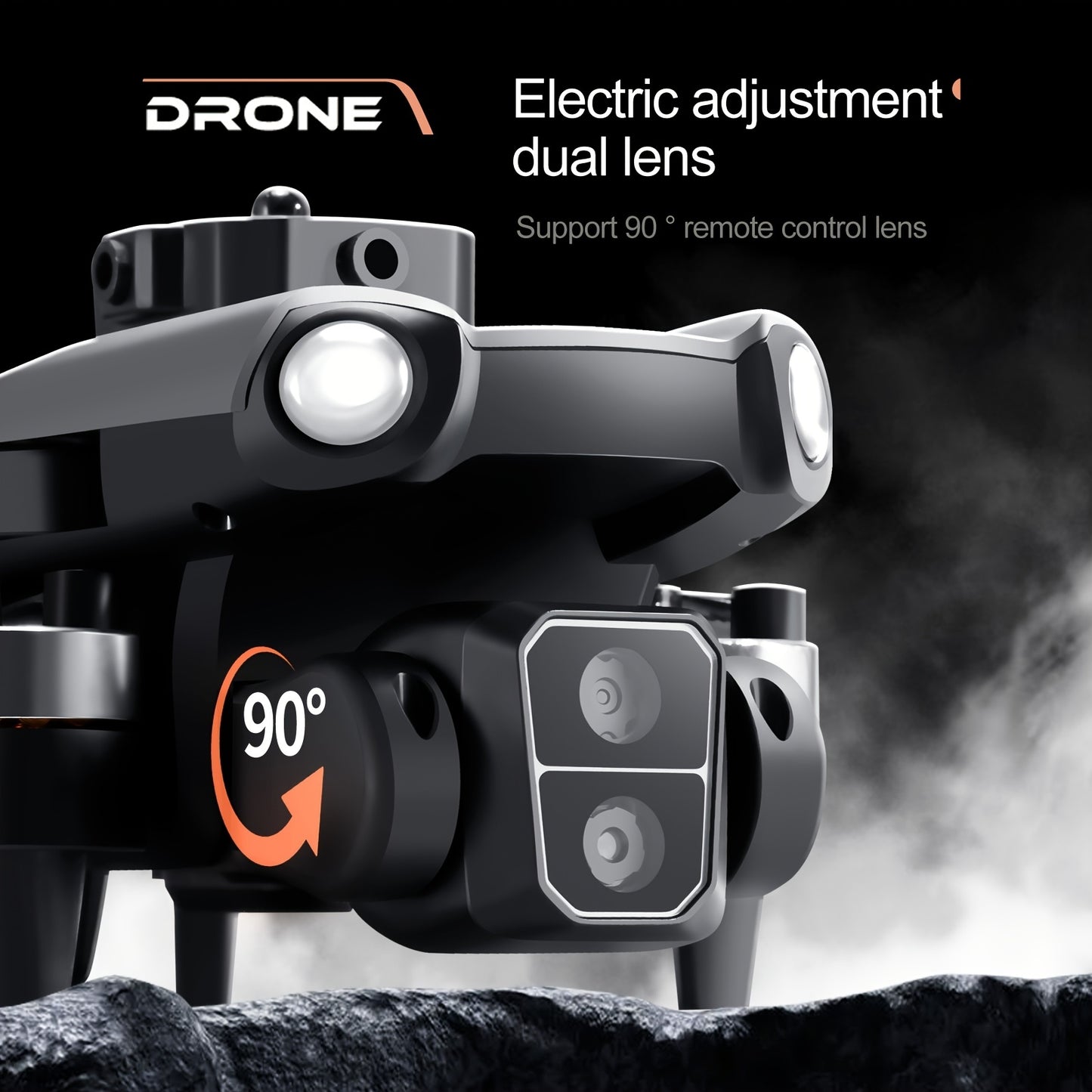 S119 Beginner Trajectory Flight Drone 480p Camera Quadcopter Optical Flow Positioning Four-Sided Obstacle Avoidance UAV