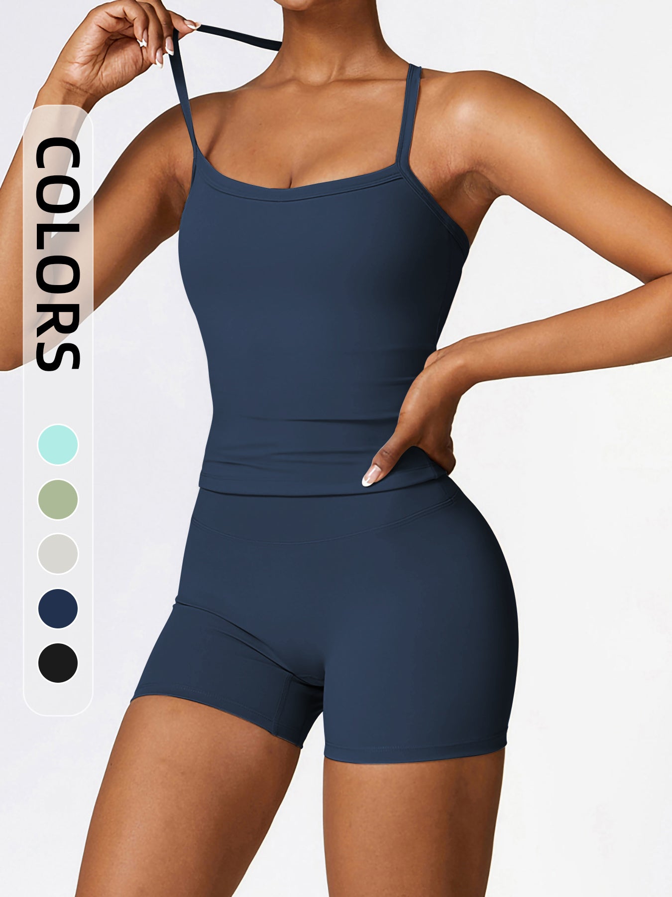 Women's Strapless Backless Sports Vest, Comfortable Yoga Gym Exercise Sling, Breathable Women's Sports Sling, With Quick-drying Trousers.