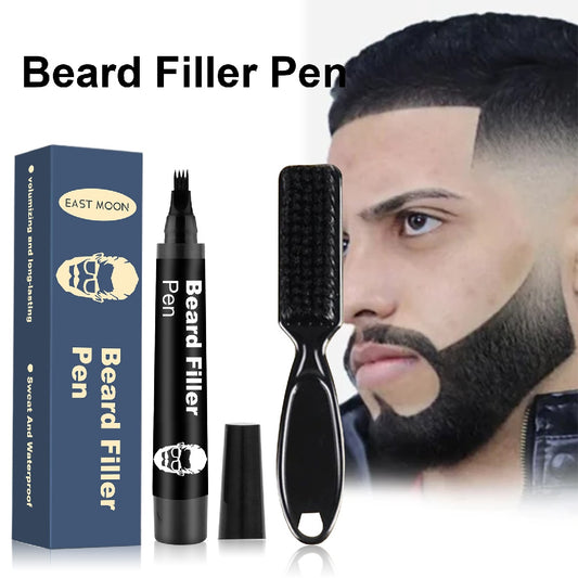 The Detachable And Easy-to-use Beard Filling Pen Can Easily Create A Thick Beard And Hairline