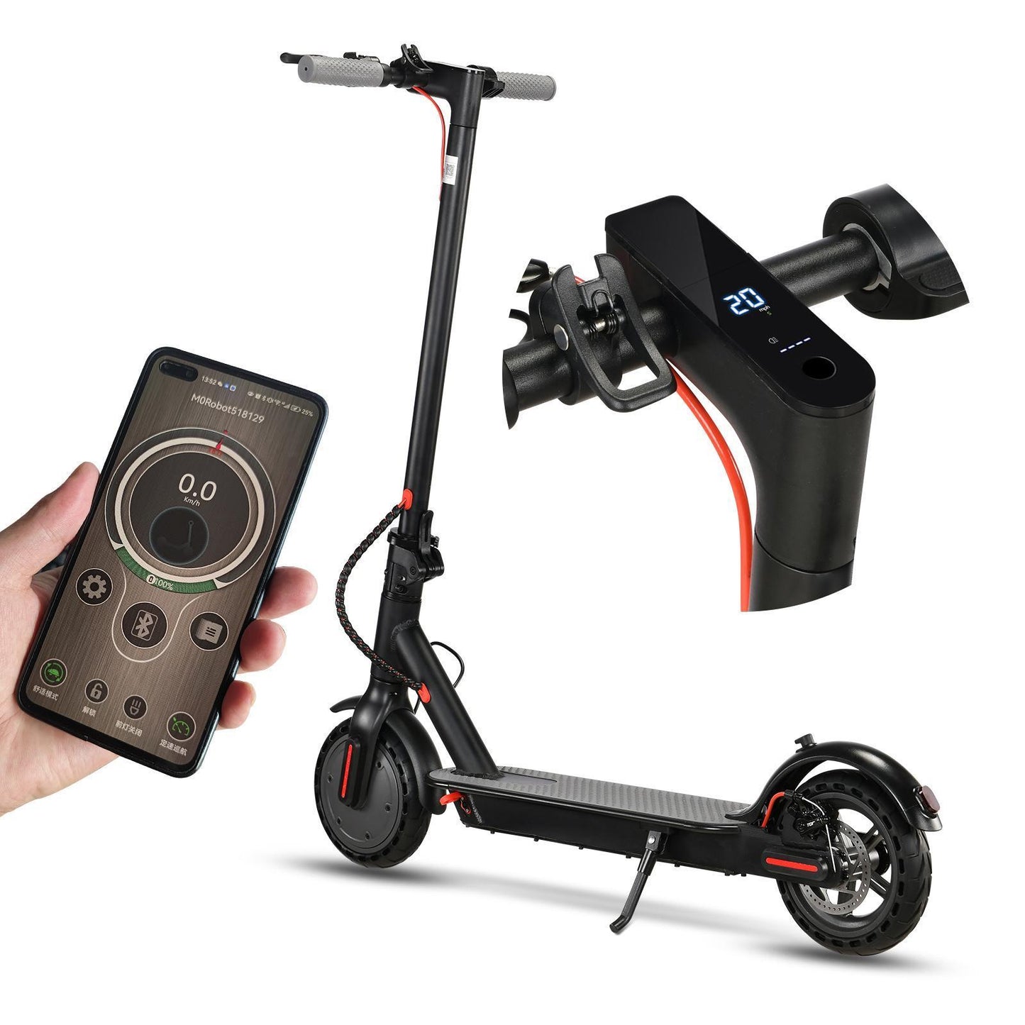 Top Self Balancing Mini Electric Scooter App Controlled Smart Electric Folding Scooter