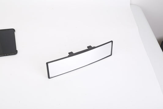 Car Rearview Mirror 11.4in Interior Clip-on Curve Convex Panoramic Anti-glare Rear View Mirrors With Wide Viewing Range For Cars SUVs Trucks Vehicles