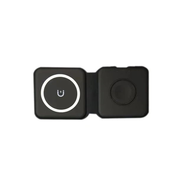 3-in-1 Magnetic Multi-function Charger Folding Wireless Charger for Xiaomi Apple Phone Headset Watch Airpods Charger