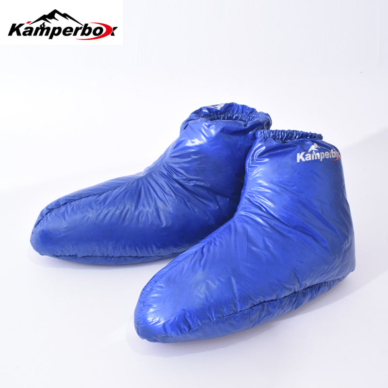 Kamperbox Down Slippers Down Socks Camping Down Boots Sleeping Bags Camping Down Socks AQ3