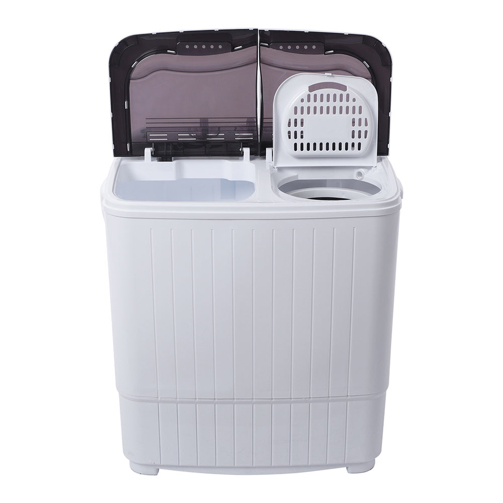 US XPB35-ZK35 14.3 Lb Washing Machine, Double Drum With Drain Pump, Plastic, Semi-Automatic
