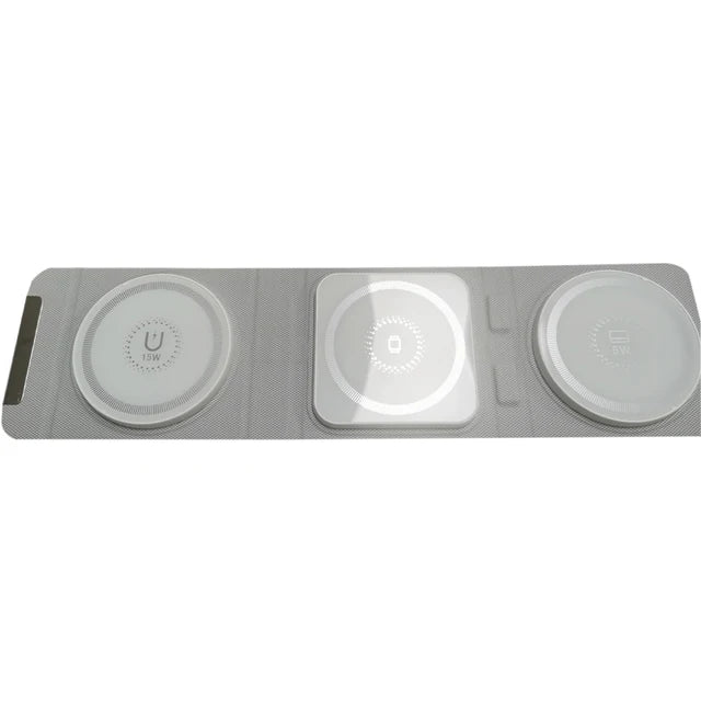 3-in-1 Magnetic Multi-function Charger Folding Wireless Charger for Xiaomi Apple Phone Headset Watch Airpods Charger