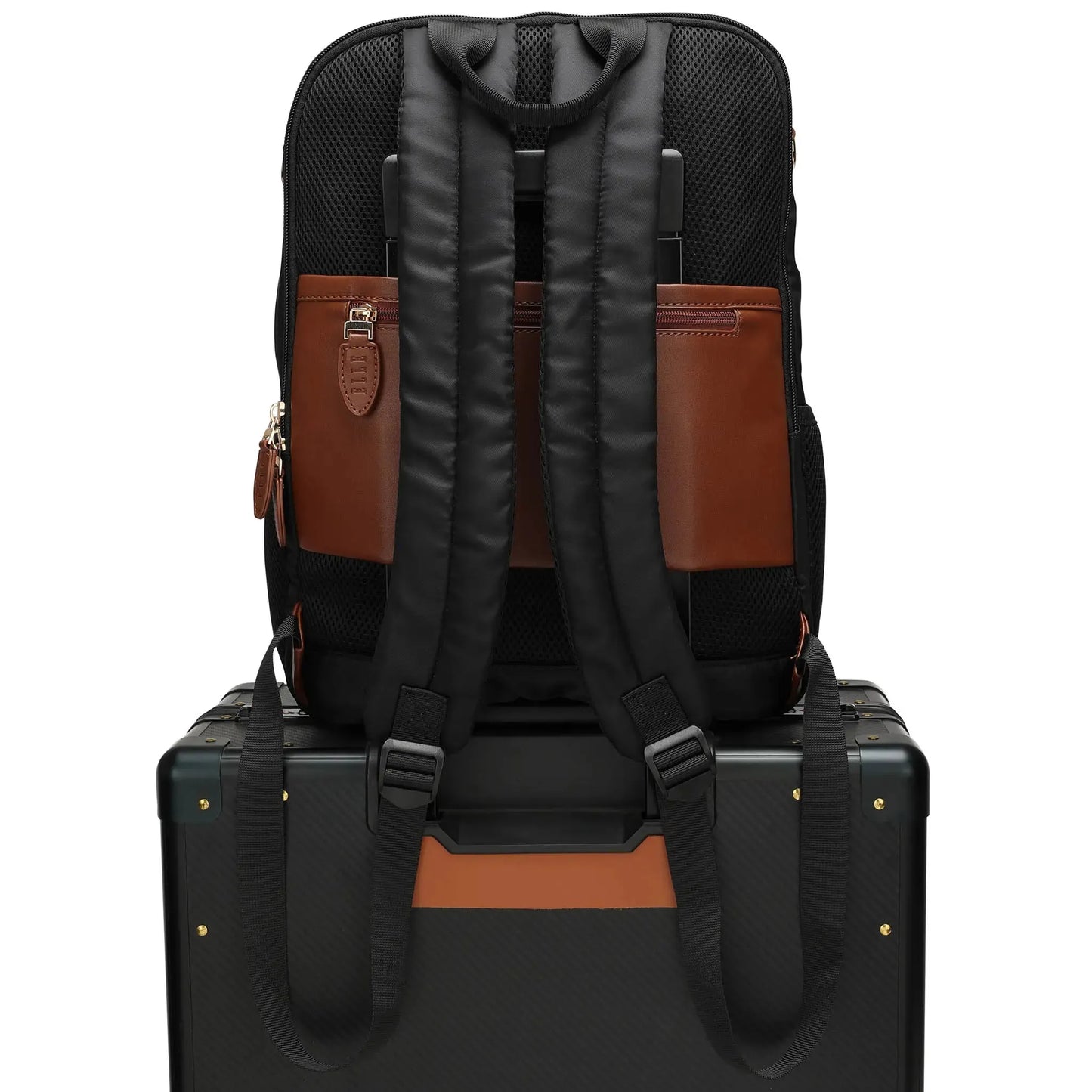 Luxe Journey Expandable 5 Piece Retro Luggage Set