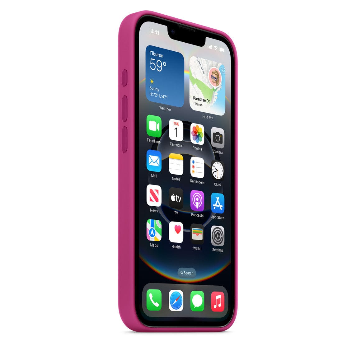 iPhone 16e Silicone Case with MagSafe