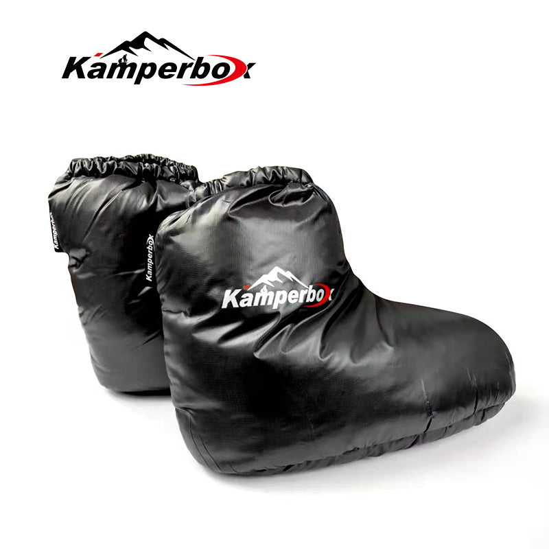 Kamperbox Down Slippers Down Socks Camping Down Boots Sleeping Bags Camping Down Socks AQ3