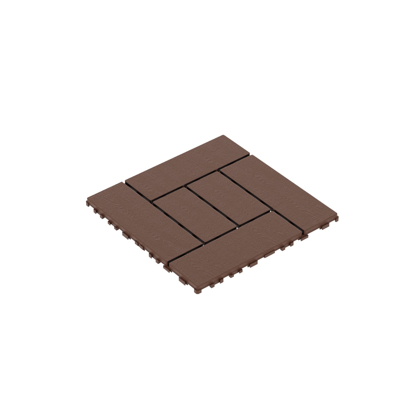 Waterproof, Wear-resistant, DIY Assembly, Garden, Courtyard, Balcony,plastic Flooring-Z-shaped Small Six-It Is Forbidden To Sell On The Temu Platform