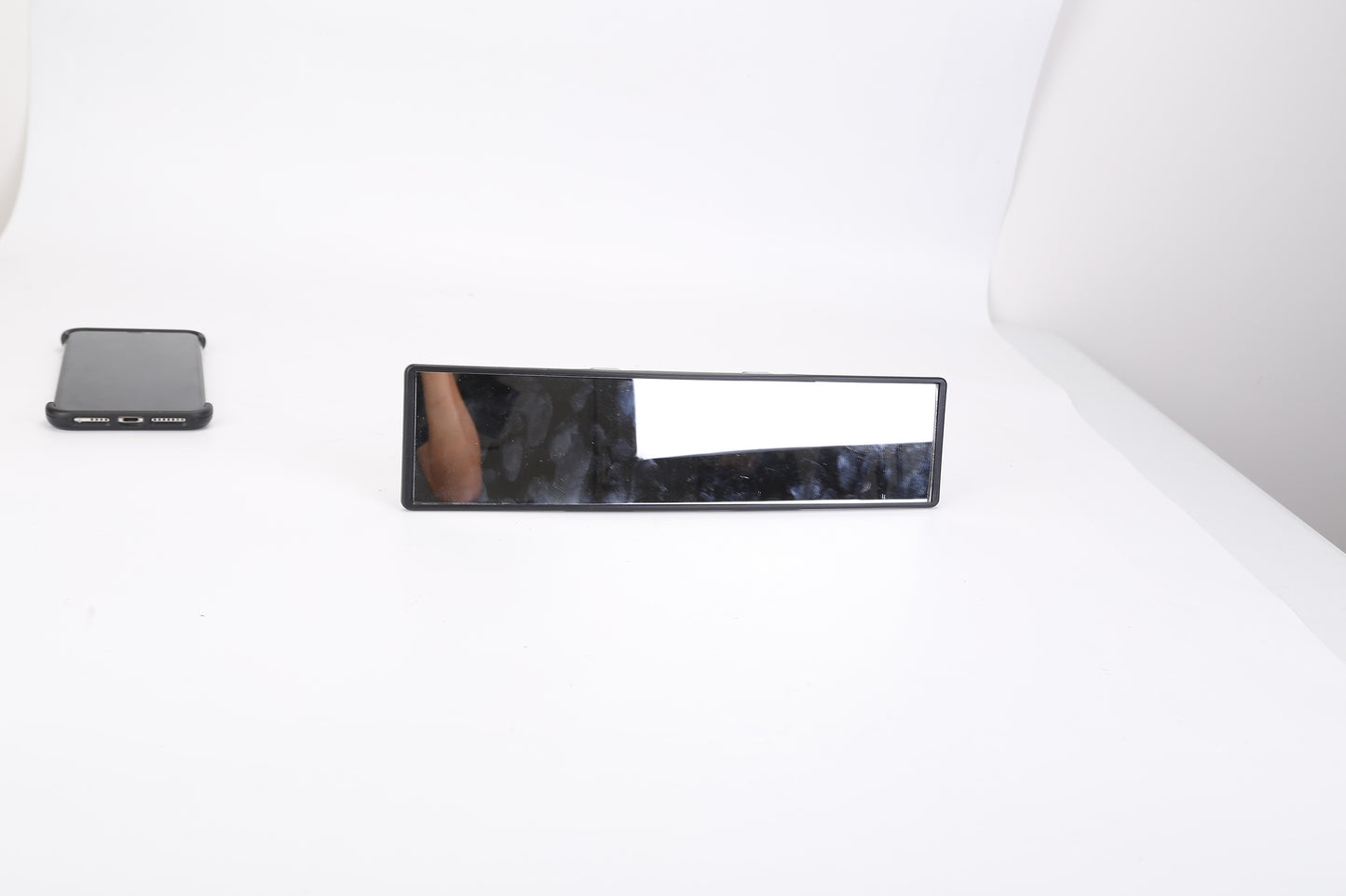 Car Rearview Mirror 11.4in Interior Clip-on Curve Convex Panoramic Anti-glare Rear View Mirrors With Wide Viewing Range For Cars SUVs Trucks Vehicles