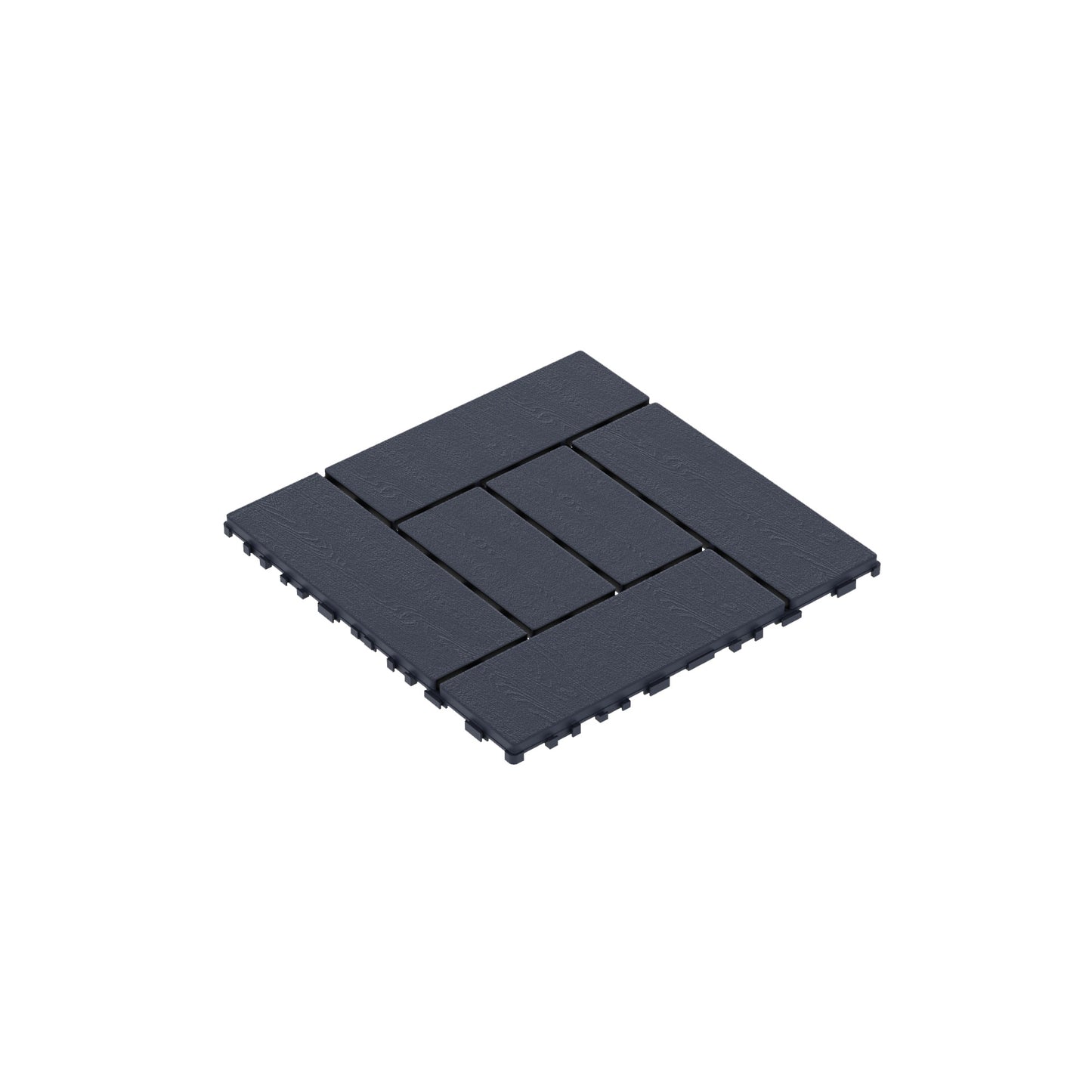 Waterproof, Wear-resistant, DIY Assembly, Garden, Courtyard, Balcony,plastic Flooring-Z-shaped Small Six-It Is Forbidden To Sell On The Temu Platform
