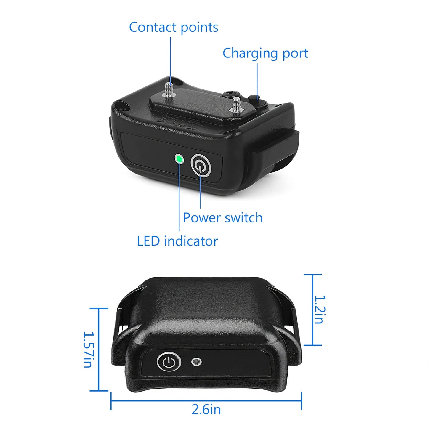 1Set Wireless Electric Dog Fence Pet Shock Boundary Containment System Electric Training Collar For Small Medium Large Dogs