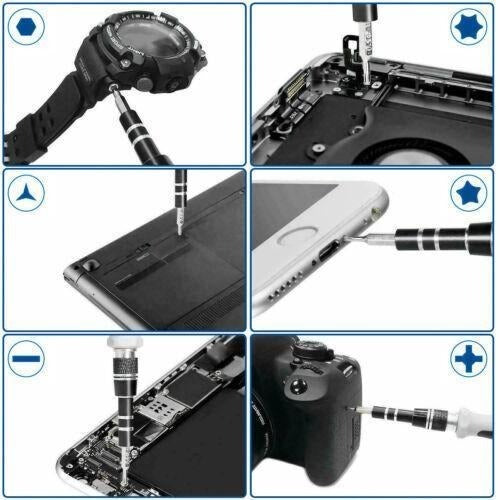 Precision Screwdriver Set, Professional Grade 115 In 1 Magnetic Repair Tool Kit For Electronics, Computer, IPhone, Laptop, Game Console, Watch, Eyeglasses, Modding, And DIY Projects
