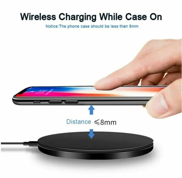 20W Wireless Charger Fast Charge Pad For XS Max X XR 12 13 Pro
