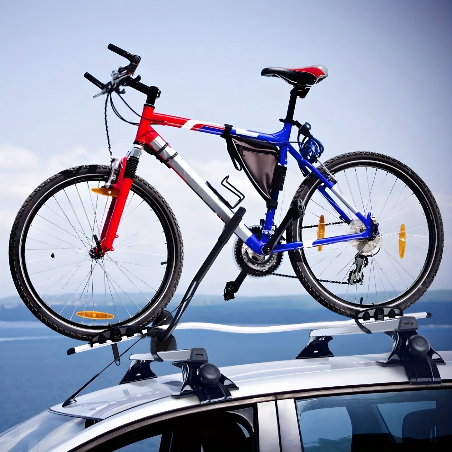 47.24 Inch Universal Roof Luggage Rack Crossbar Cargo Transport Vehicle Aluminum Crossbar Rack, Suitable For Most Trucks Without Roof Rails, Not Shipped On Weekends, Prohibited From Sale On Amazon