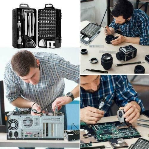 Precision Screwdriver Set, Professional Grade 115 In 1 Magnetic Repair Tool Kit For Electronics, Computer, IPhone, Laptop, Game Console, Watch, Eyeglasses, Modding, And DIY Projects