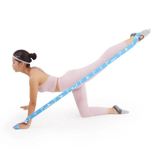 Slimming Resistance Bands – Multi-Functional Elastic Yoga Strap for Fitness & Stretching