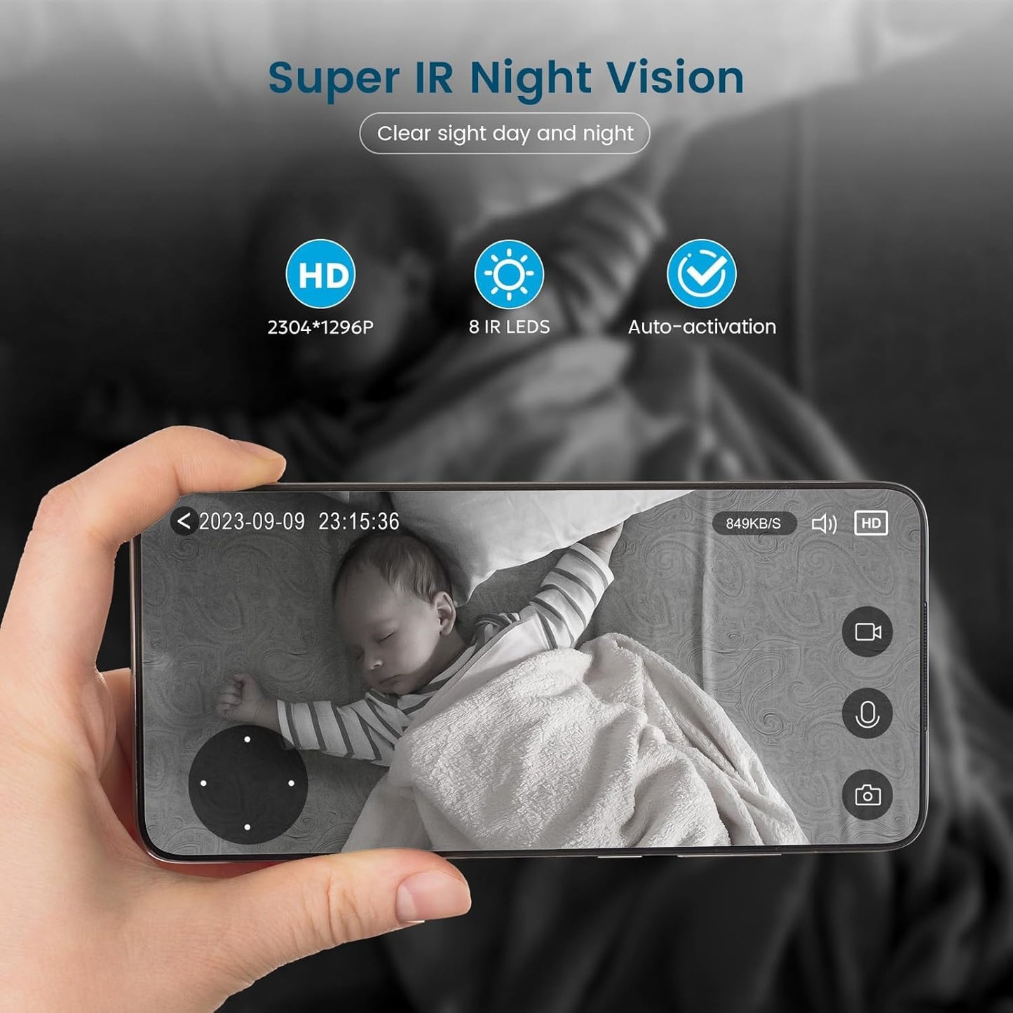 Vision Indoor Security Camera