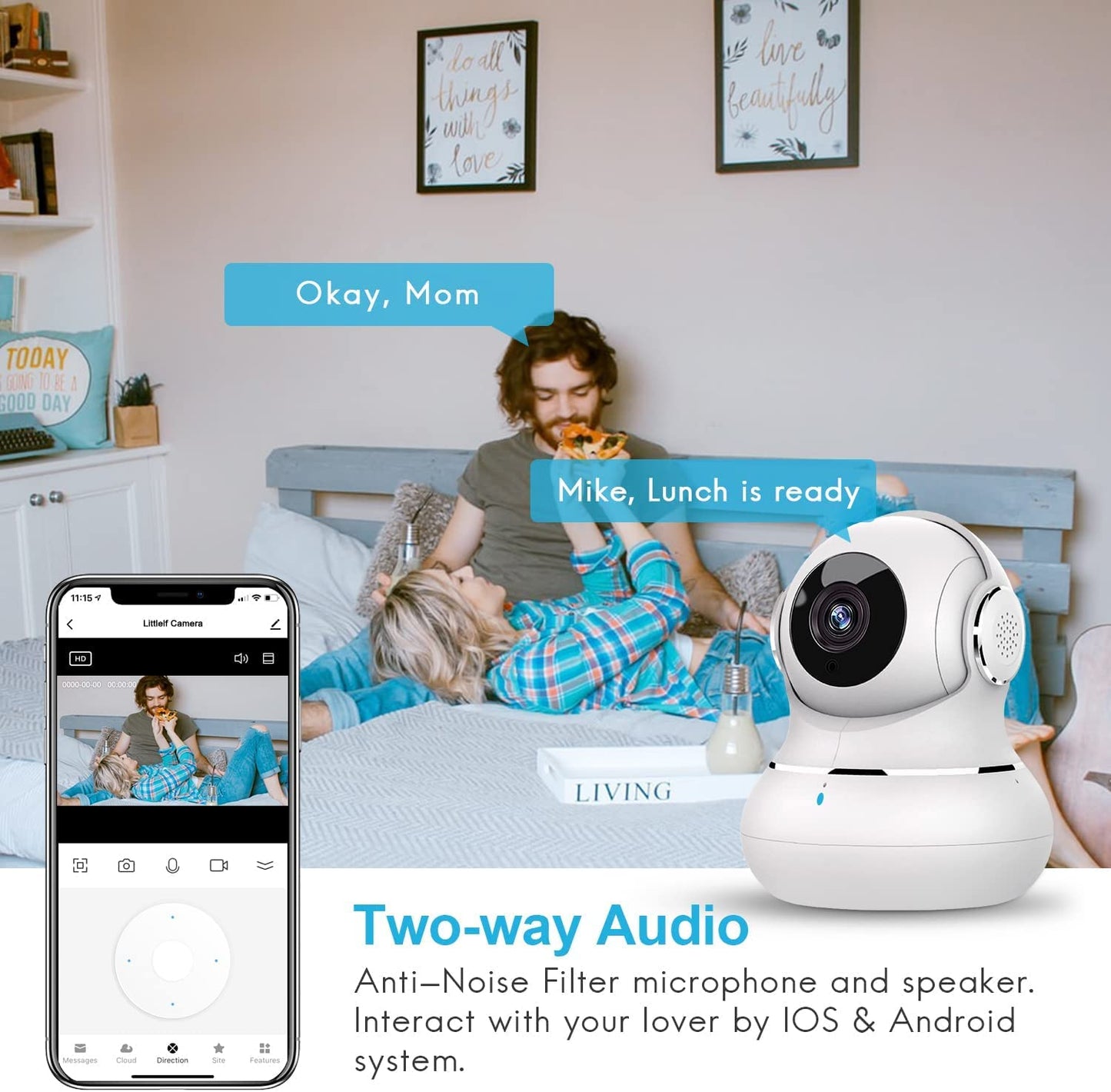 Vision Indoor Security Camera