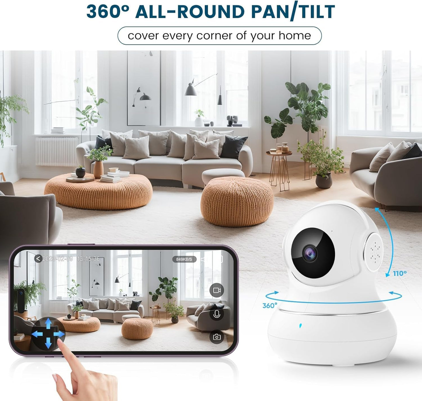 Vision Indoor Security Camera