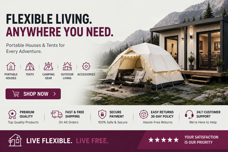 Portable Houses & Tents