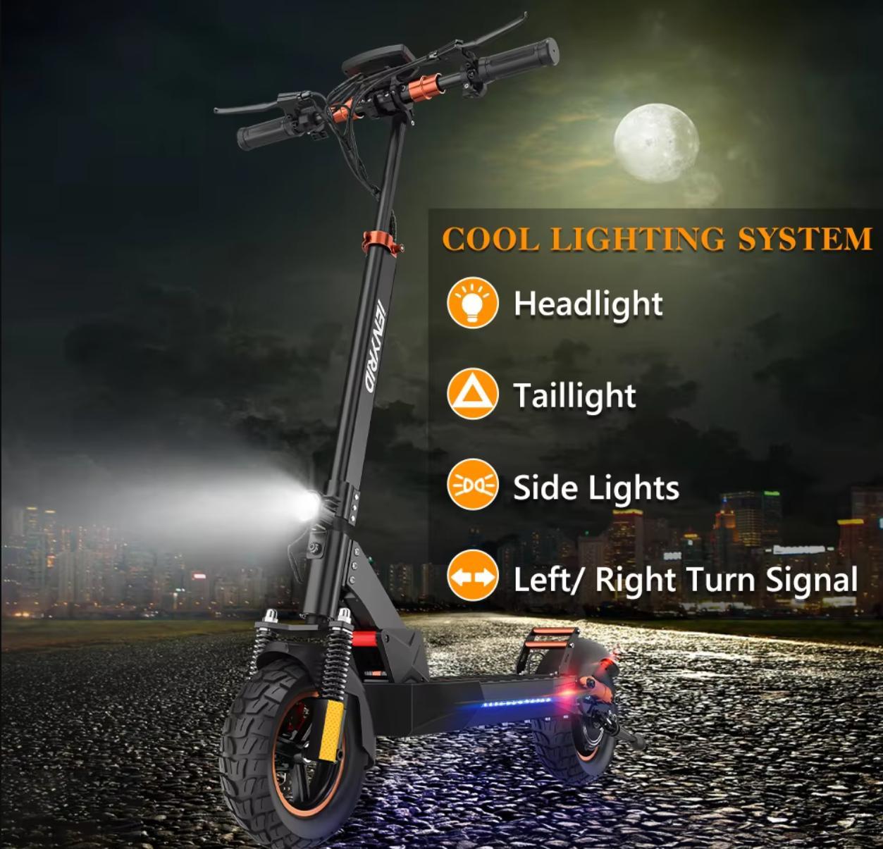 New IE Kugou M4 Pro S With Seat High Speed Electric City Scooter Suitable For Young Adults Teenagers