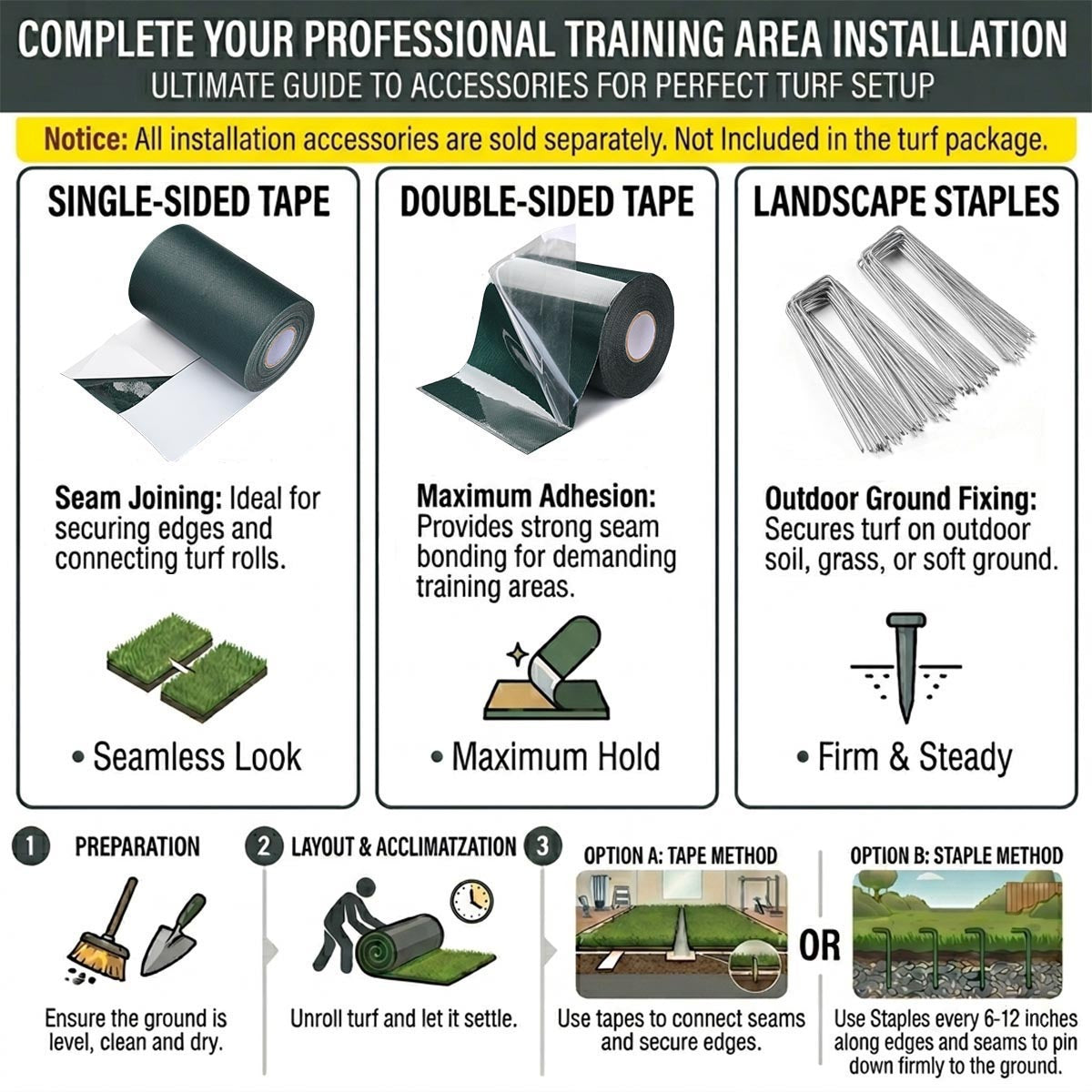 Agility Turf for Sled Push/ Pull Hybrid Training 13/16"H