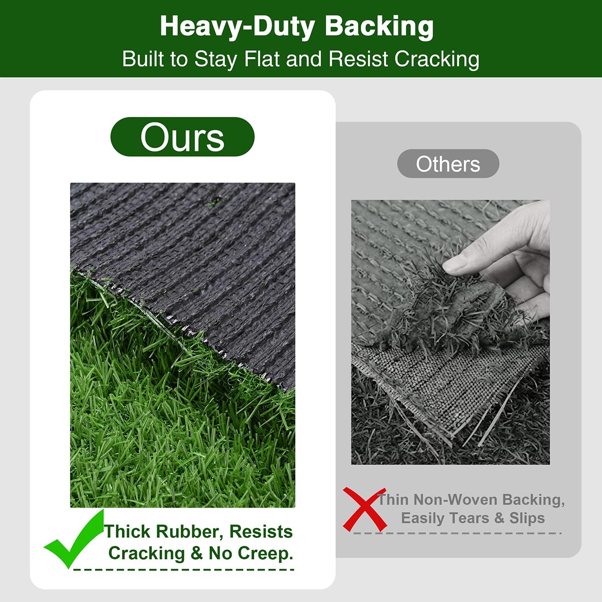 Agility Turf for Sled Push/ Pull Hybrid Training 13/16"H