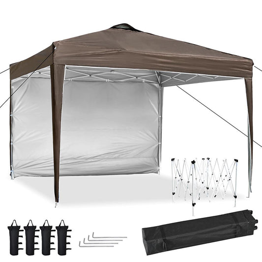 10x10 Pop Up Canopy Tent with Weight Bags Air Vent