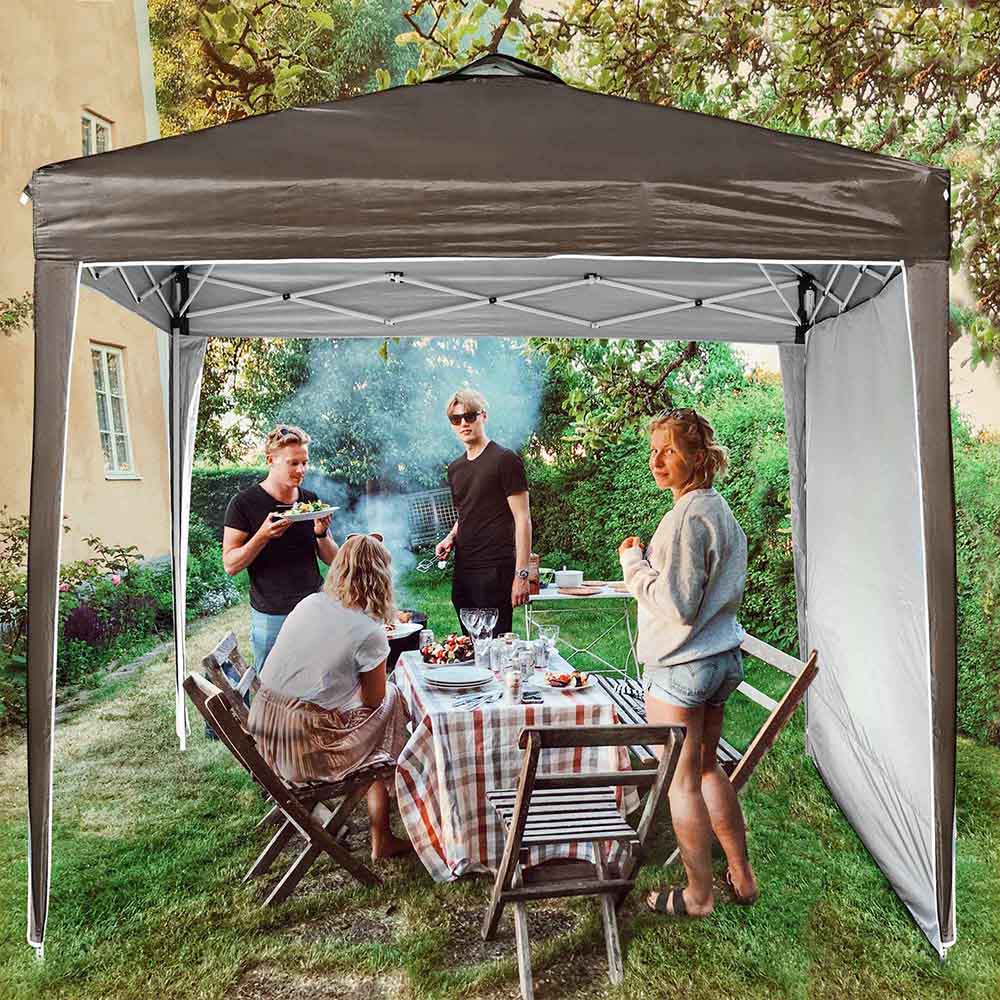 10x10 Pop Up Canopy Tent with Weight Bags Air Vent
